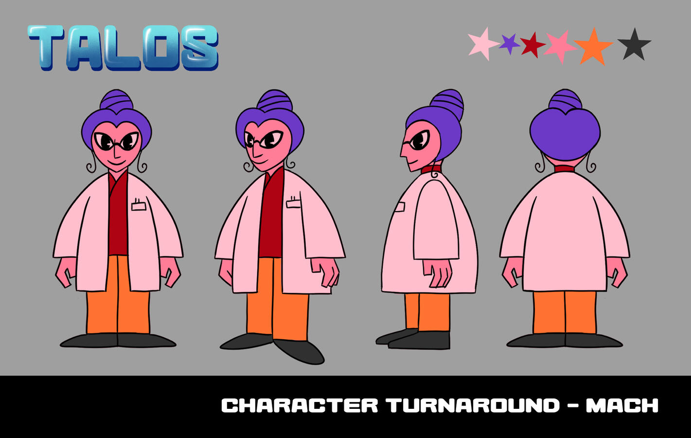 Mach Character Turnaround